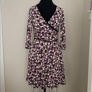 Max studio mini wrap  style dress